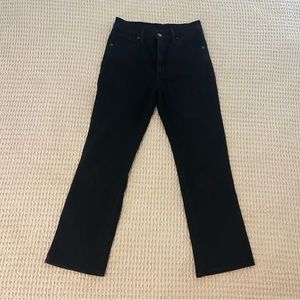 Levi’s Kick Flare Crop Black Jeans